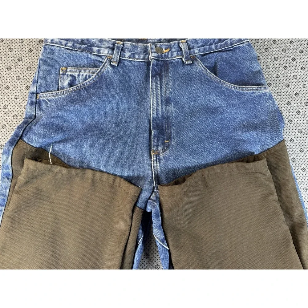 Pro Gear By Wrangler Brush Guard Field Pants Blue Jeans 34x36 Work Hunting